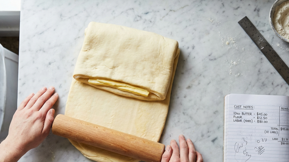 Croissant Costing Guide: Ingredient, Labor, and Lamination Time